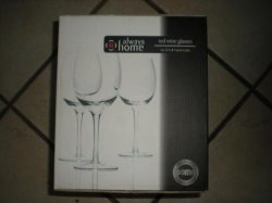 Red Wine Glasses X4 Per Box