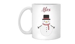 Personalised Christmas Mug Christmas Mug Snowman Mug Children's Mug Child Christmas Gift Mugs For Children 11OZ 15OZ
