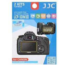 Jjc LCP-5DM3II Lcd Film Camera Screen Display Protector For Canon 5D Mark 3 III 5DIII 5DS 5DSR Camera 2 Pack
