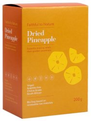 Faithful To Nature Dried Pineapple