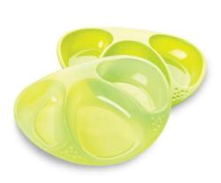 Tommee Tippee Explora Section Plate in Green