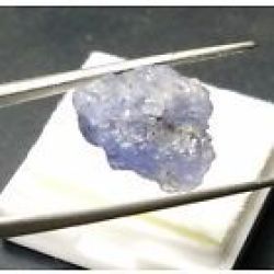 11.00 Ct. Certified Loose Blue Natural Tanzanite Loose Gemstone Rough Gem