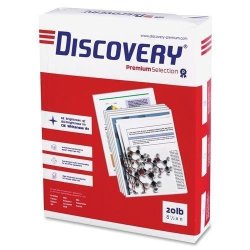 Discovery Multipurpose Paper 8-1 2"X11" 20 Lb 97 Ge 5000SHT CT We 12534