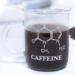 ThumbsUp! 400ml Large Chemistry Glass Coffee Mug