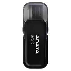 Adata - UV240 16GB USB Flash Drive - Black Flip-cap Design