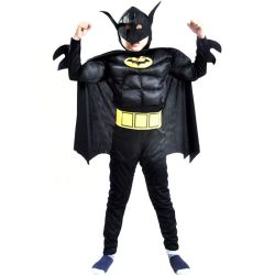 Batman Kids Dress Up Costume Large 120-135CM