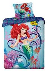 Disney Ariel The Little Mermaid Bedding Reversible Duvet Cover Set Single Bed