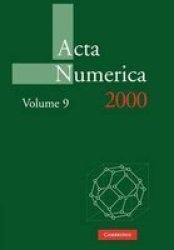 Acta Numerica 2000: Volume 9 Volume 9 Paperback