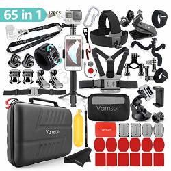 Vamson For Gopro Accessories Kit For Gopro Hero 8 7 6 5 4 Session Waterproof Carrying Case For Dji Osmo Action For Xiaomi Yi 4K AKASO CAMPARK APEMAN SJCAM DBPOWER AVS06