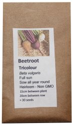 Heirloom Veg Seeds - Beetroot - Rainbow Blend
