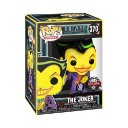 Funko Pop Heroes:batman The Animated Series-the Joker Black Light Glow Special Edition