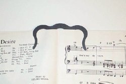 Music Book Clip Or Page Holder