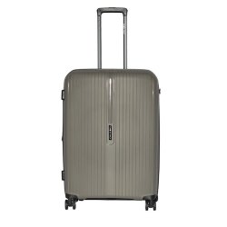 Gino De Vinci Forte Expandable 60CM Medium Roller Case Coffee Brown