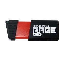 Patriot 256GB Supersonic Rage Elite USB 3.1 Type A USB 3.0 Flash Drive With Transfer Speeds Of Up To 400MB SEC