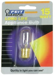 Feit Electric BP15T7N 15-WATT T7 Tubular Appliance Bulb Clear