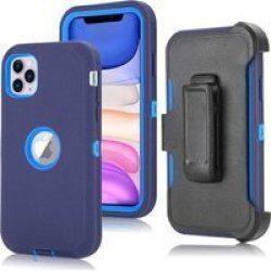 Tuff-Luv Armour Tuff Rugged Case For Iphone 11 Pro Navy blue M1407