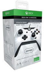 PDP Wired Controller for Xbox One in White Camo