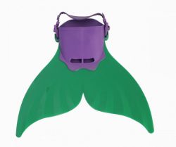 Jeronimo Mermaid Flippers - Small - Green purple