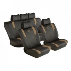 Stingray Tan & Black Car Seat 11piece Set