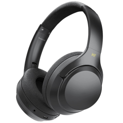 Ikf - Wireless Headset With Noise-canceling Microphone - Black