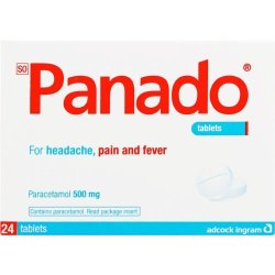 Panado Paracetamol 500MG 24 Tablets