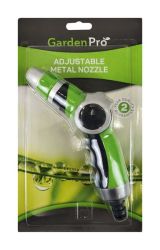 Garden Pro Nozzle Metal Adjustable Lux