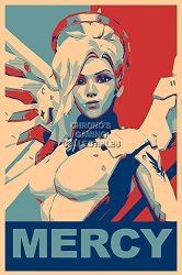 CGC Huge Poster - Overwatch Mercy PS4 Xbox One PC - EXT665 24" X 36" 61CM X 91.5CM