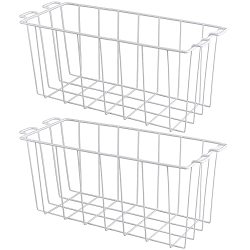 Chest Freezer Organizer Bins Deep Freezer Basket Storage Rack Bins Metal  Wire