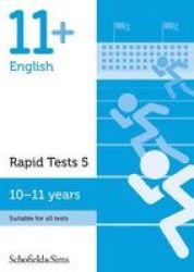 11+ English Rapid Tests Book 5: Year 6 Ages 10-11 Paperback