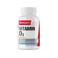Biogen Platinum Biogen Vitamin D3 120 Capsules