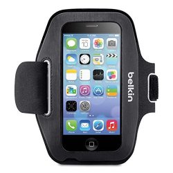 Belkin Sport-fit Armband For Iphone 5 5S 5C Se Black Overcast
