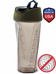 Helimix 2.0 Vortex Blender Shaker Bottle 20oz Capacity | No Blending Ball  or Whisk | USA Made | Portable Pre Workout Whey Protein Drink Shaker Cup 