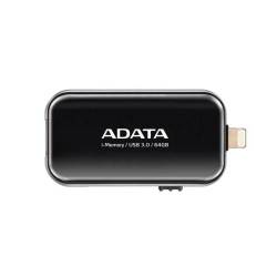 Adata I-memory Flash Drive Aue710-64g-cbk 64gb Black