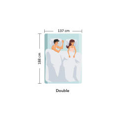 Sensory Bed Sheet - Double