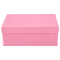 Rectangular Light Pink Gift Box Size 9
