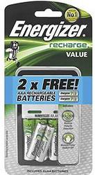 Energizer Value Battery Charger With 4X AA 2000mAh Batteries