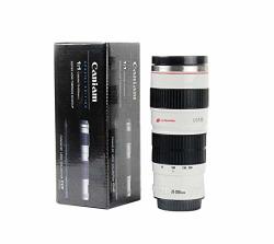Coffee Mug Camera Lens Cup - White 15 Ounce