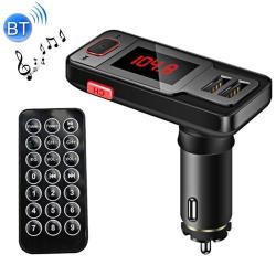 BT719 Bluetooth Fm Transmitter Car MP3 Player With LED Display & Remote Control Support Double Us...