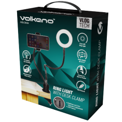 Volkano Insta Series Ring Light And Desk Clamp