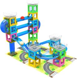 Magnetic Marble Run 70 Piece
