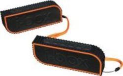 Slix Splashproof Bluetooth Speaker Twin Packblack & Orange