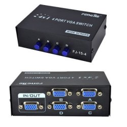 Port 4 Vga Switch 4 In 1 Out