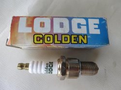 Golden Lodge Spark Plug In Original Box - Hl - Made In Italy - As Per Scan