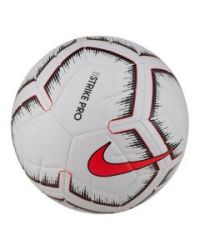 Nike Strike Pro Team Soccer Ball White volt black Size 5