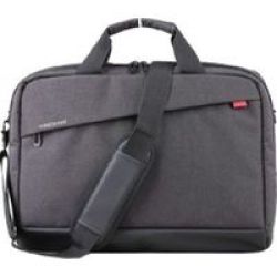 Kingsons Trendy Series Shoulder Bag For 15.6 Notebooks Black