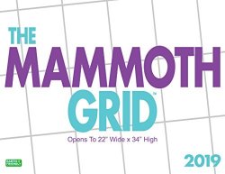 Mammoth Grid 2019 Wall Calendar