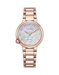 Eco-drive Rose Gold Stainless Steel