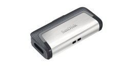 SanDisk SDDDC2-128G-G46 128GB Ultra Dual USB Flash Drive Type C-black silver