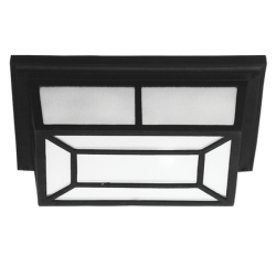 DIE Cast Aluminium With Frosted Glass BH2080 Black