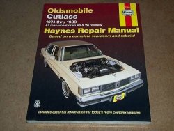 Haynes 1974-1988 Olds Cutlass Repair Service Manual